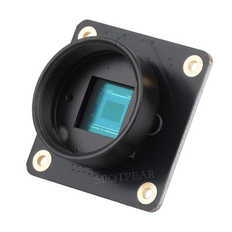 Raspberry Pi Camera 1.6MP IMX296 Global Shutter Ideal for Fast Motion Photography