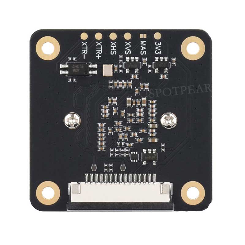 Raspberry Pi Camera 1.6MP IMX296 Global Shutter Ideal for Fast Motion Photography