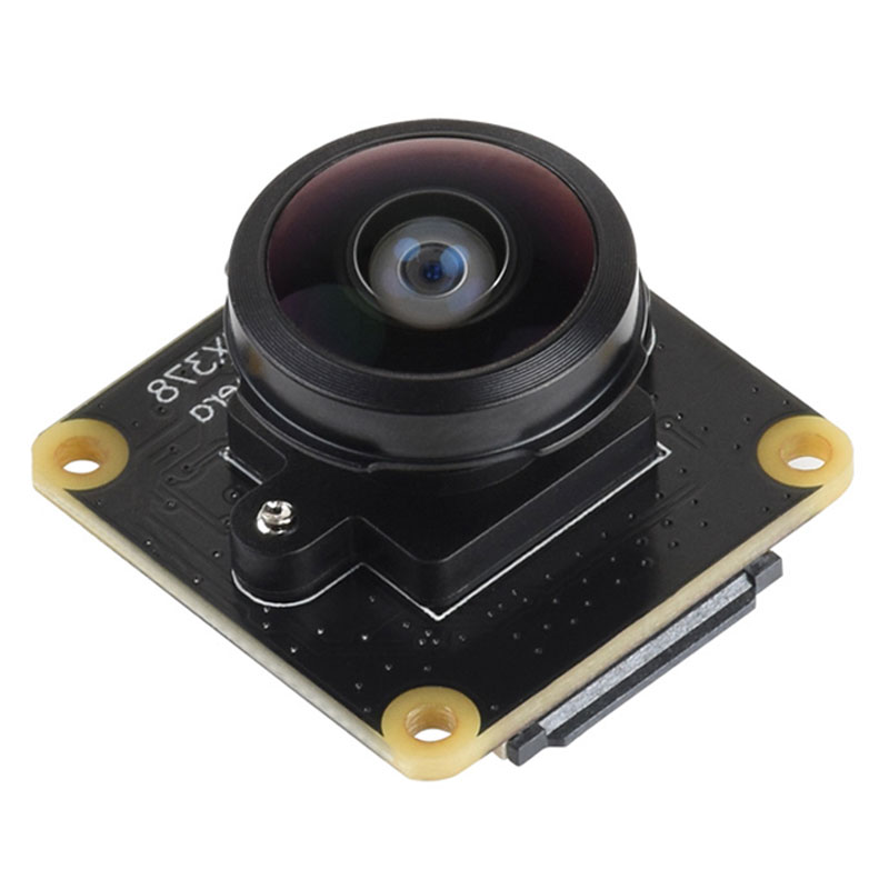 Raspberry Pi Fisheye Camera IMX378 12.3MP 190° Wide Angle Roller shutter