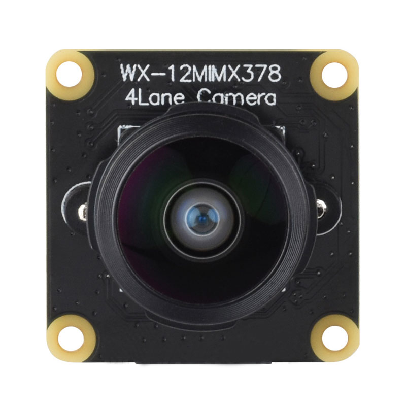 Raspberry Pi Fisheye Camera IMX378 12.3MP 190° Wide Angle Roller shutter