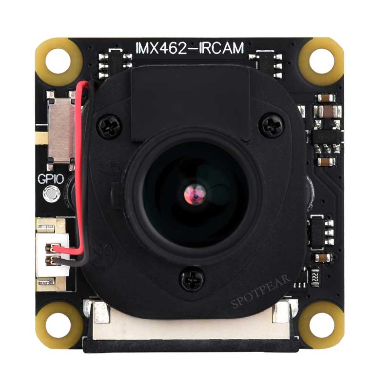 Raspberry Pi Starlight Camera IR-CUT IMX462 (A)  Sensor 2MP 90 Degree