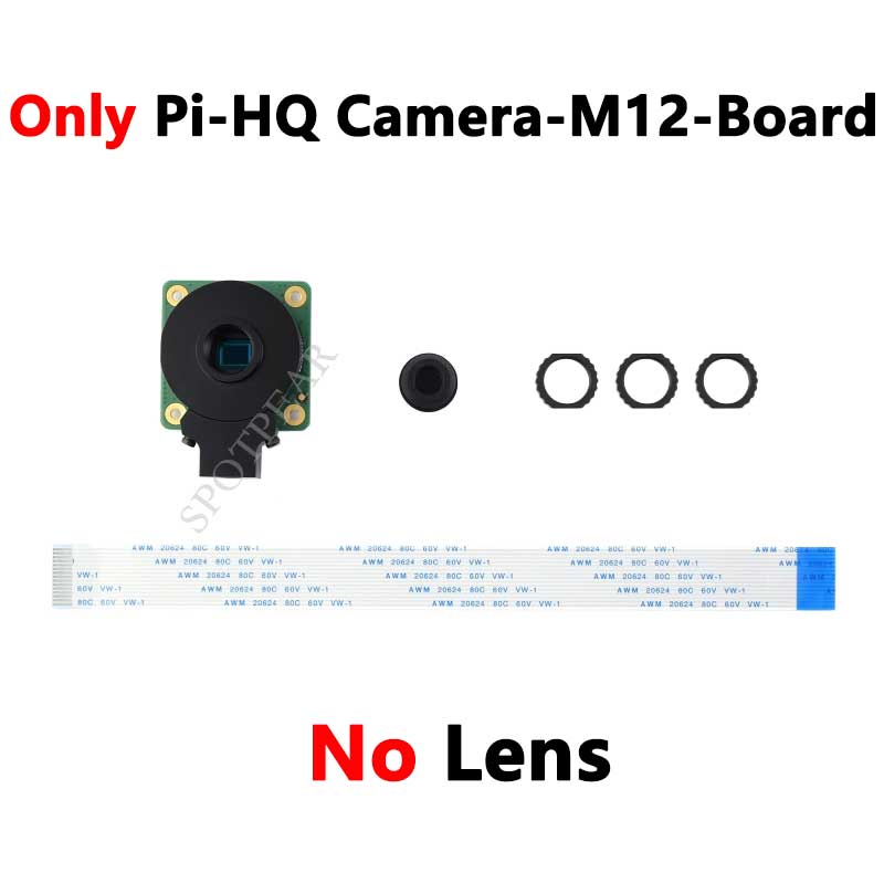 Raspberry Pi HQ Camera Official Original High Quality For M12 Lenses 12.3MP IMX477 Sensor