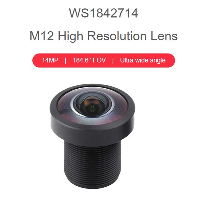 M12 High Resolution Lens 14MP 2.72mm For Raspberry Pi High Quality HQ Camera M12