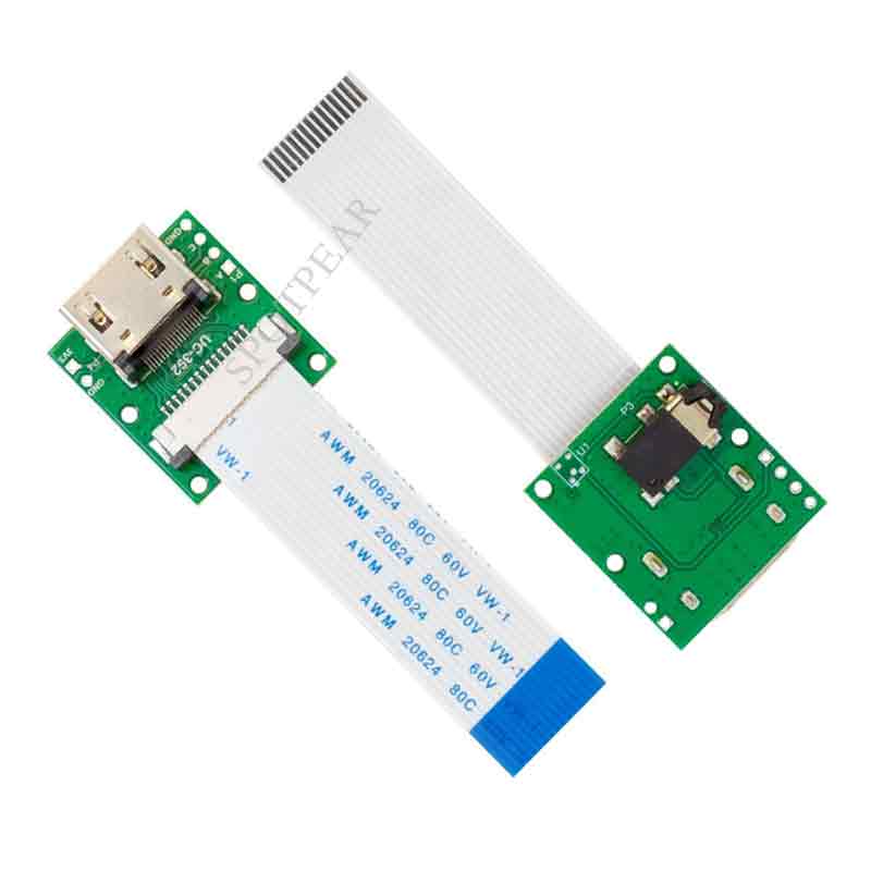 Arducam 64MP Camera and CSI-to-HDMI Adapter Set Suitable for Raspberry Pi/NVIDIA Jetson