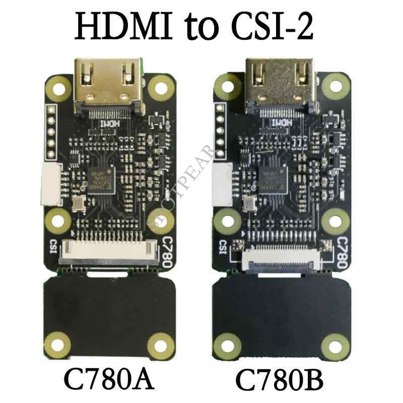 Raspberry Pi Camera HDMI to CSI 4 CSI channels C780 Support Audio 1080P 60FPS V2 updated Version