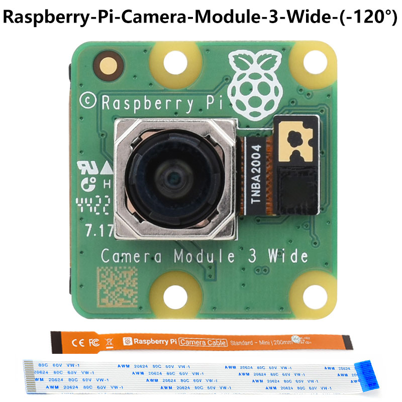 Raspberry Pi Camera Module 3 12MP Auto Focus IMX708 75°/120°  IR/NoIR