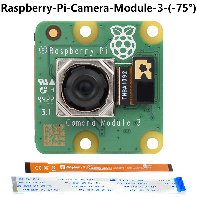 Raspberry Pi Camera Module 3 12MP Auto Focus IMX708 75°/120°  IR/NoIR