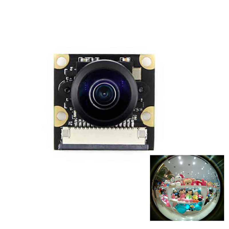 Raspberry Pi Camera 222°, 5 megapixel OV5647 sensor