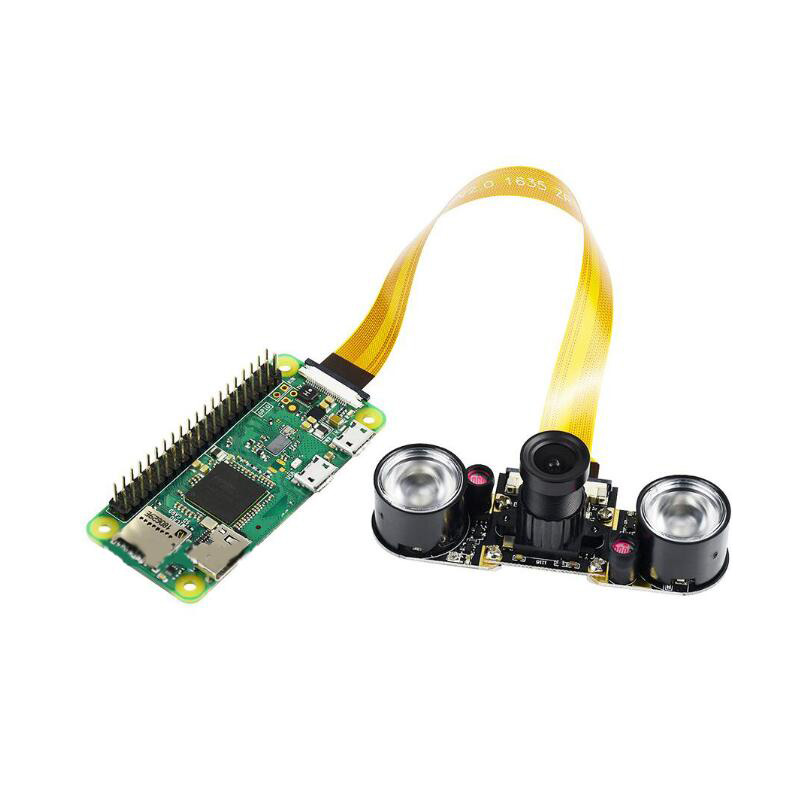 Raspberry Pi Camera OV5647 Camera (F), Supports Night Vision, Adjustable Focus