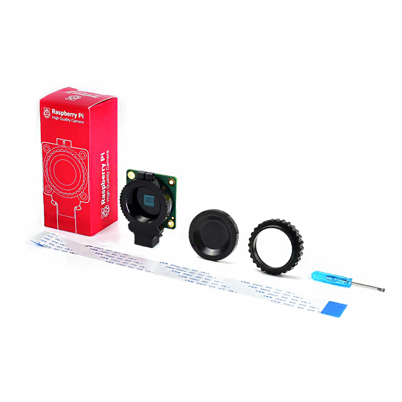 Raspberry Pi High Quality Camera, 12.3MP IMX477 Sensor