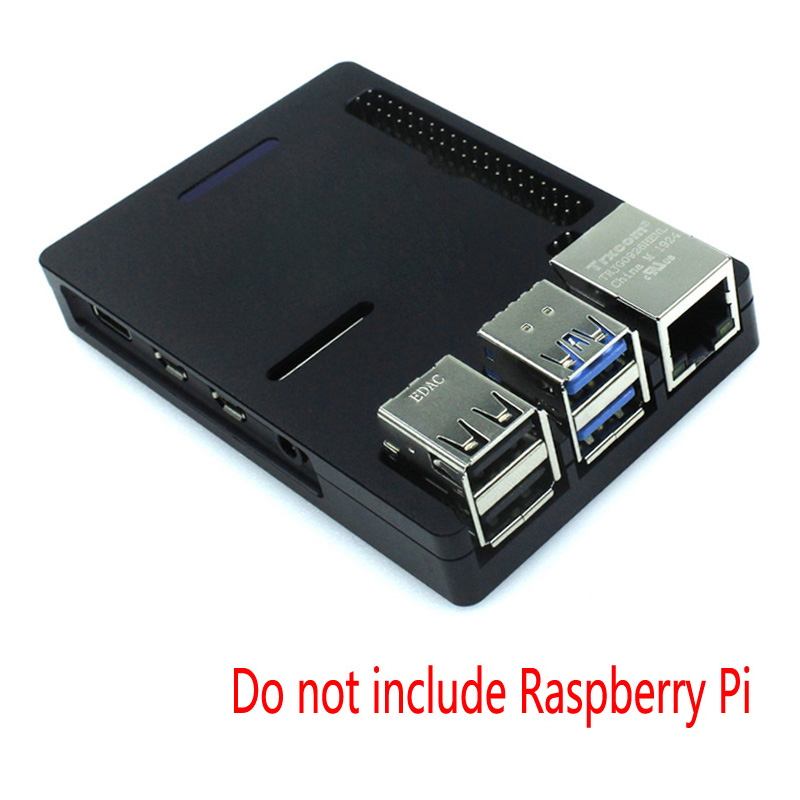 Raspberry Pi 4 Model B Aluminum Alloy Case Cooling Ultra Thin case for Raspberry Pi 4B