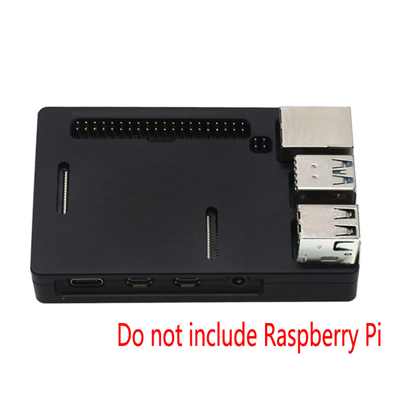 Raspberry Pi 4 Model B Aluminum Alloy Case Cooling Ultra Thin case for Raspberry Pi 4B