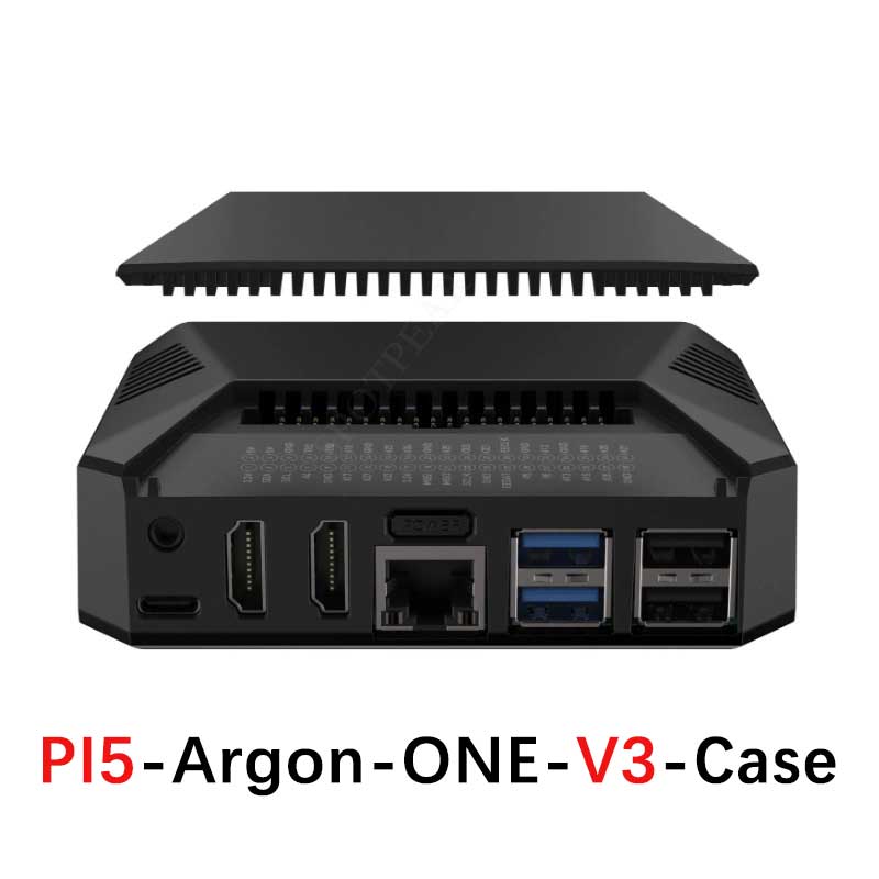 Argon ONE V3 Case with FAN IR For Raspberry Pi 5