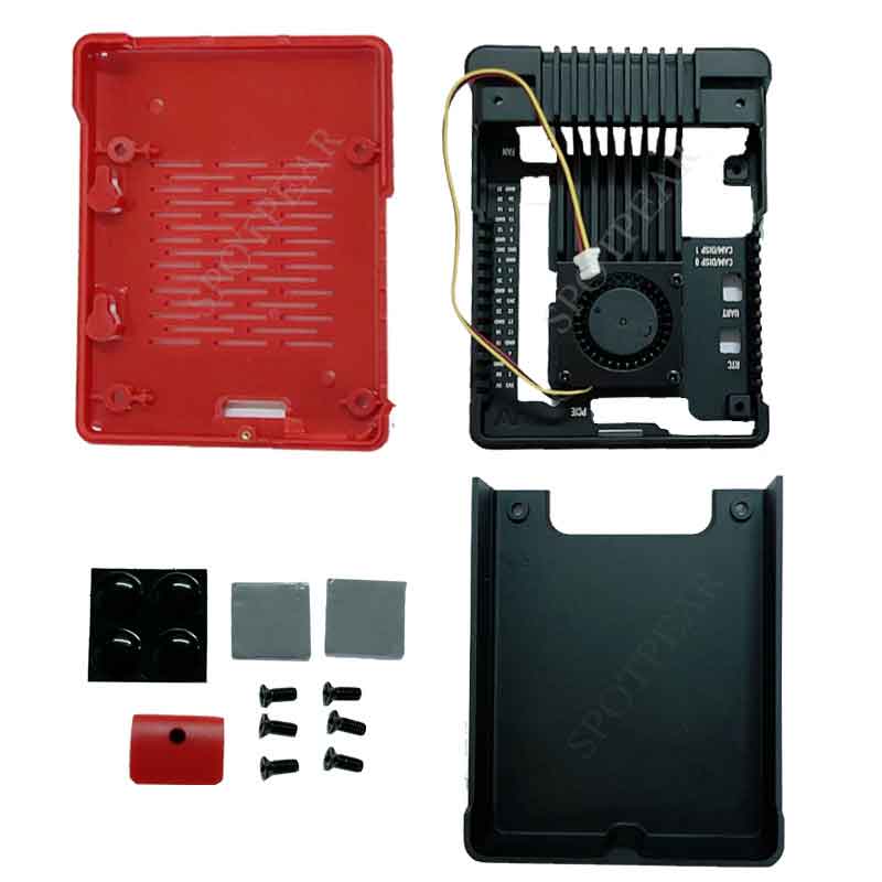 Raspberry pi 5 Case Argon Neo 5 Aluminum Case Heatsink protective case