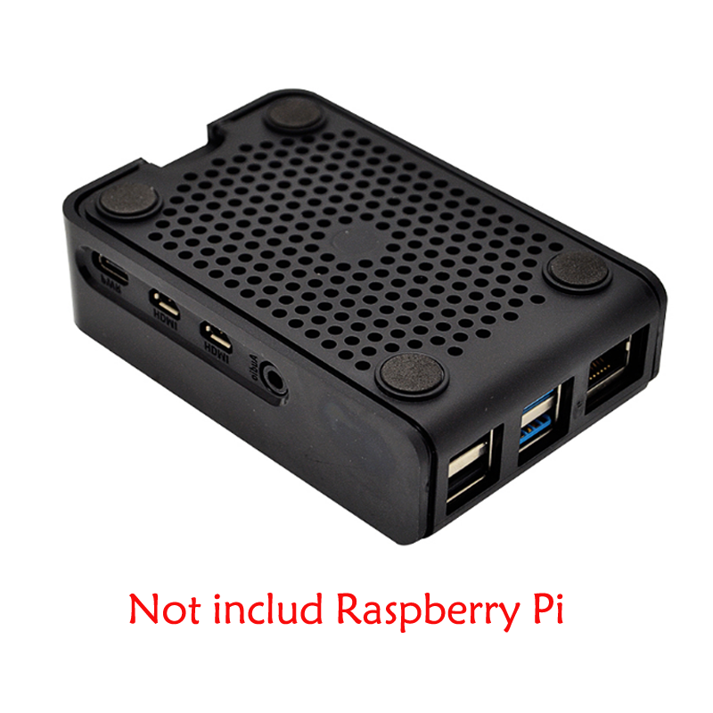 Raspberry Pi 4 Model B Official ABS Case, ABS slidable protective case