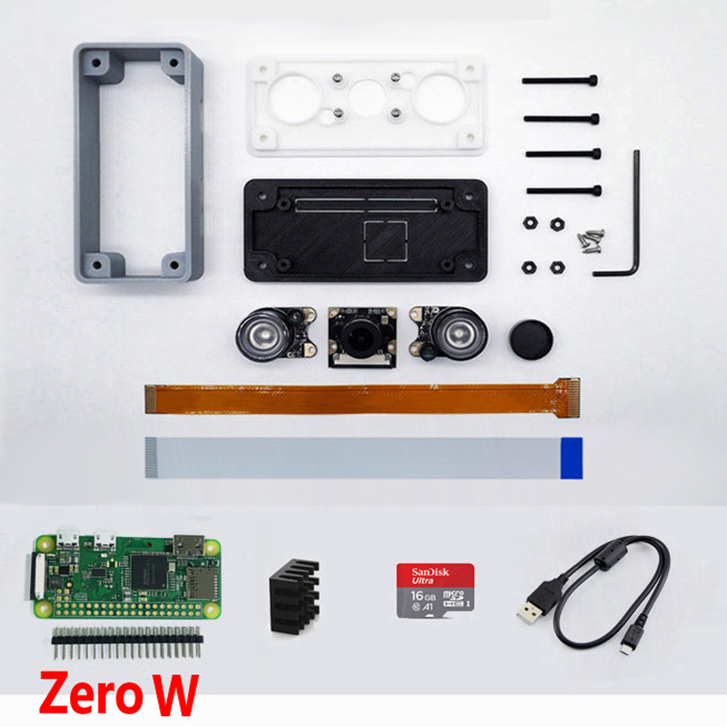 Raspberry pi zero w camera case, Kit D include