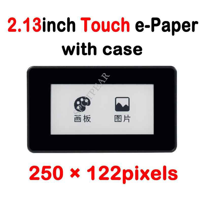 Raspberry Pi 2.13inch Touch e Paper HAT with Case 2.13 inch 250×122