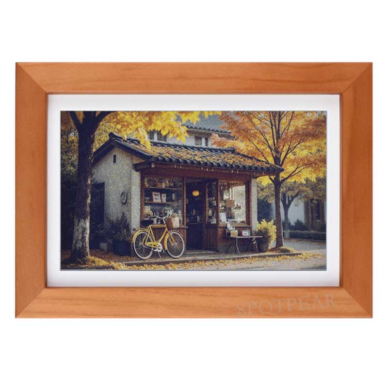 Raspberry Pi Zero Pi0 2W Digital Photo Frame 7.3 inch E6 Full Color E Paper Ink Calendar Art Poster