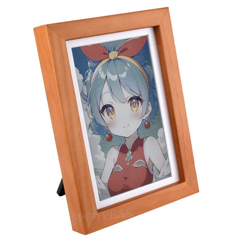 Raspberry Pi Zero Pi0 2W Digital Photo Frame 7.3 inch E6 Full Color E Paper Ink Calendar Art Poster