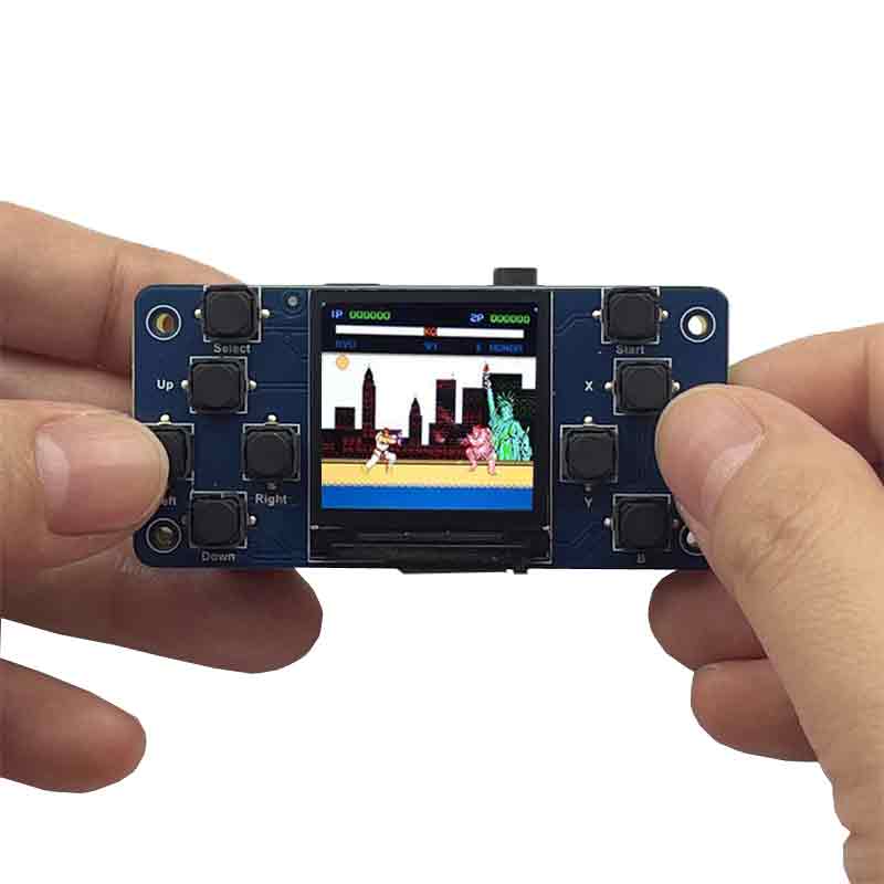 Raspberry Pi LCD Display Screen 1.3inch LCD with Game Button AND Audio Buzzer For Zero 2W / 3B / 4B / PI5 / RP2040-PiZero