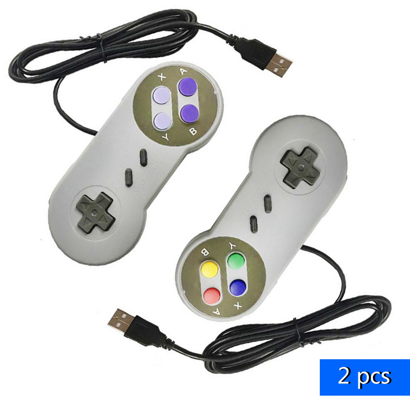 Raspberry Pi USB Controller Gamepad 2pcs Super Game Controller SNES USB Classic Gamepad Game joystic