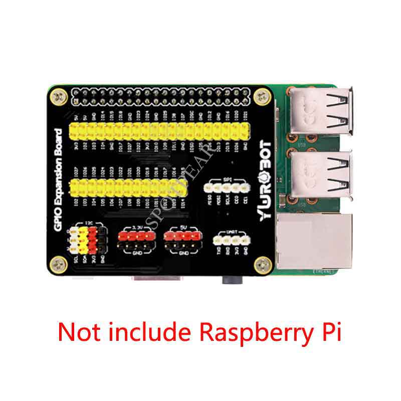 Raspberry Pi 4 Model B GPIO Expansion Board io Board for 2B/3B+/4B