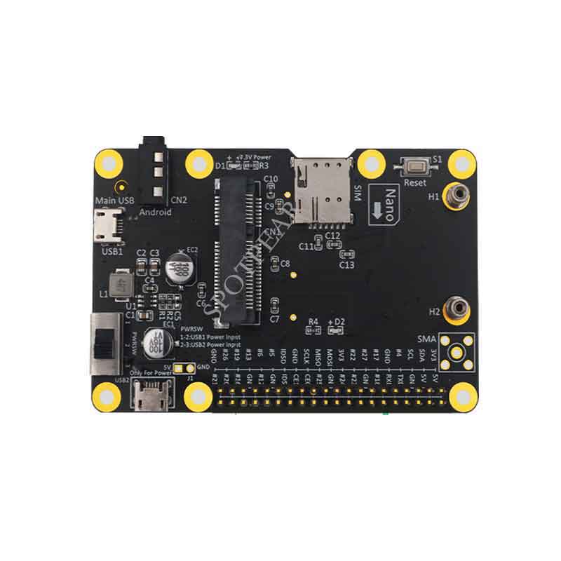 Raspberry Pi 3G/4G/LTE network card adapter card Mini PCI E USB 2.0