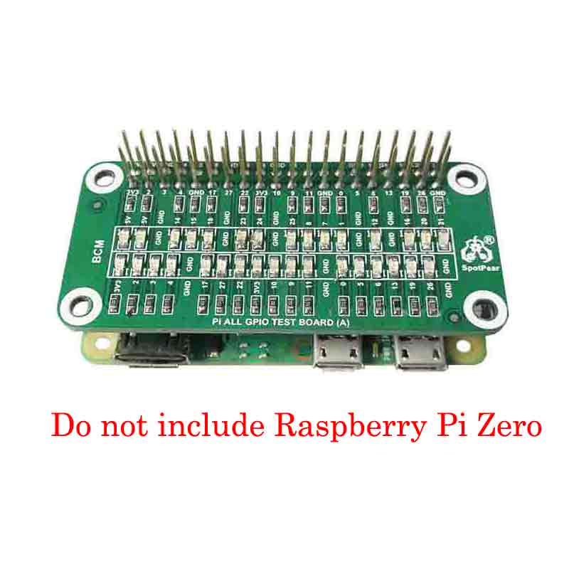 Raspberry Pi LED Test board IO Board All gpio test board starter board easy test board