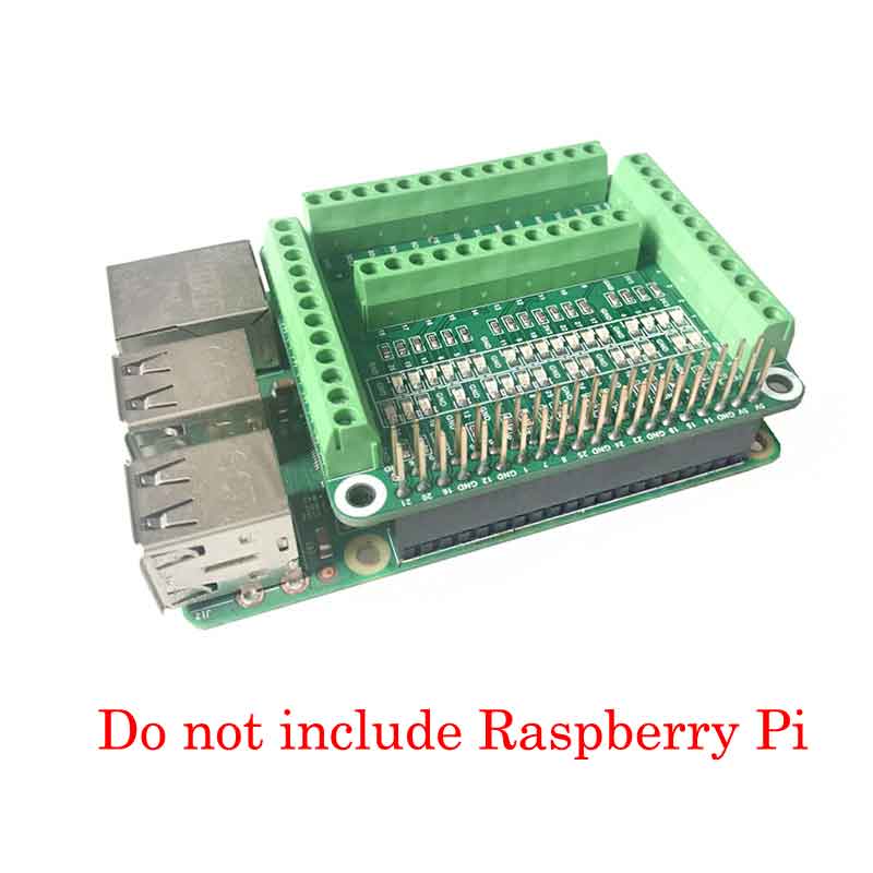 Raspberry Pi LED Test board IO Board B Pi All gpio test board starter board easy test board
