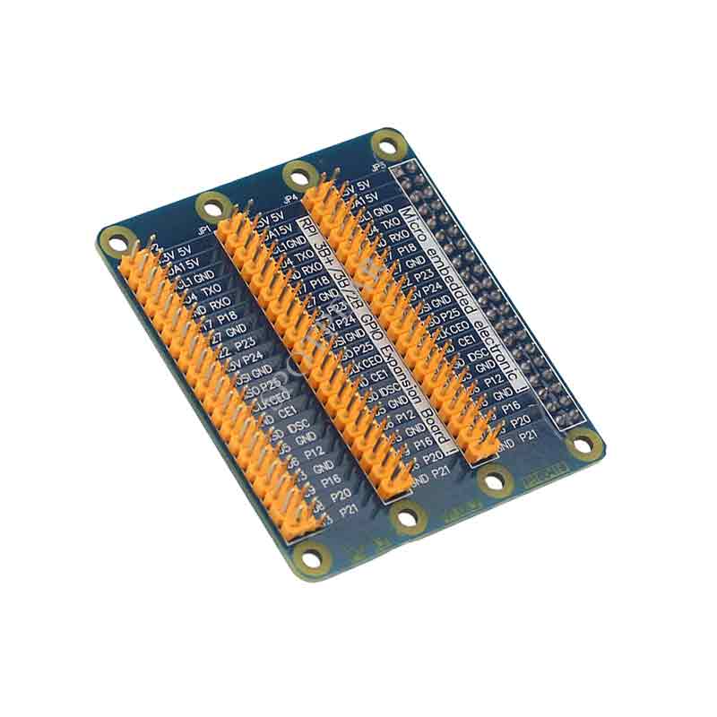 Raspberry Pi IO Board GPIO interface expansion board stacks up to 3 HATs at once