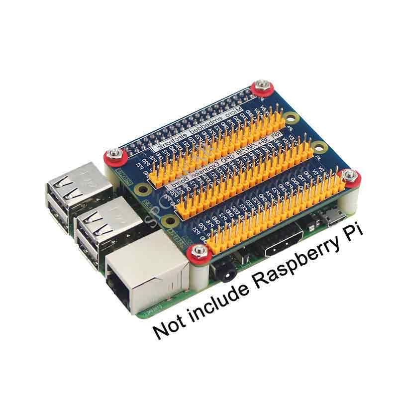 Raspberry Pi IO Board GPIO interface expansion board stacks up to 3 HATs at once