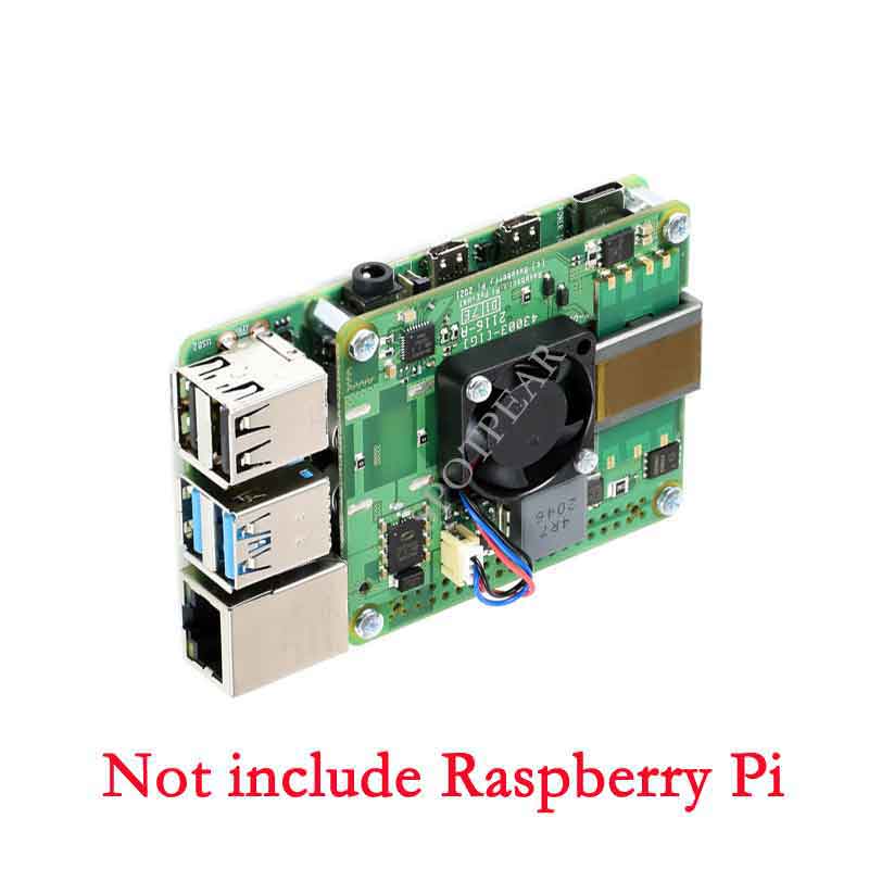 Raspberry Pi Official PoE+ HAT V2 For 3B/4B 802.3af/at compliant