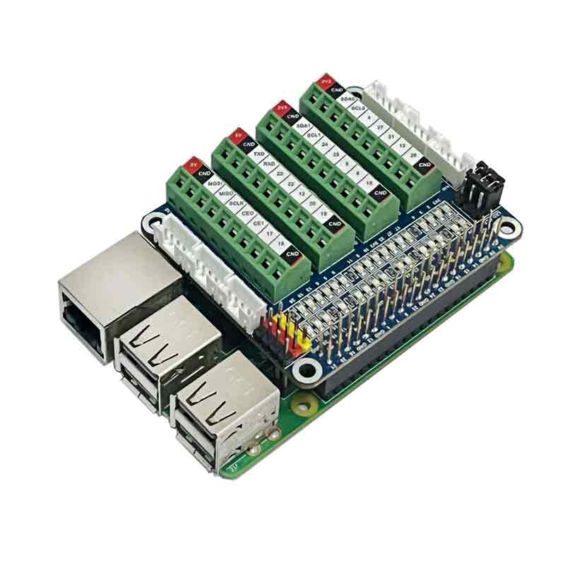 Raspberry Pi PCF8591 expansion board LED GPIO IO test ADC/DCA Sensor Beginner board