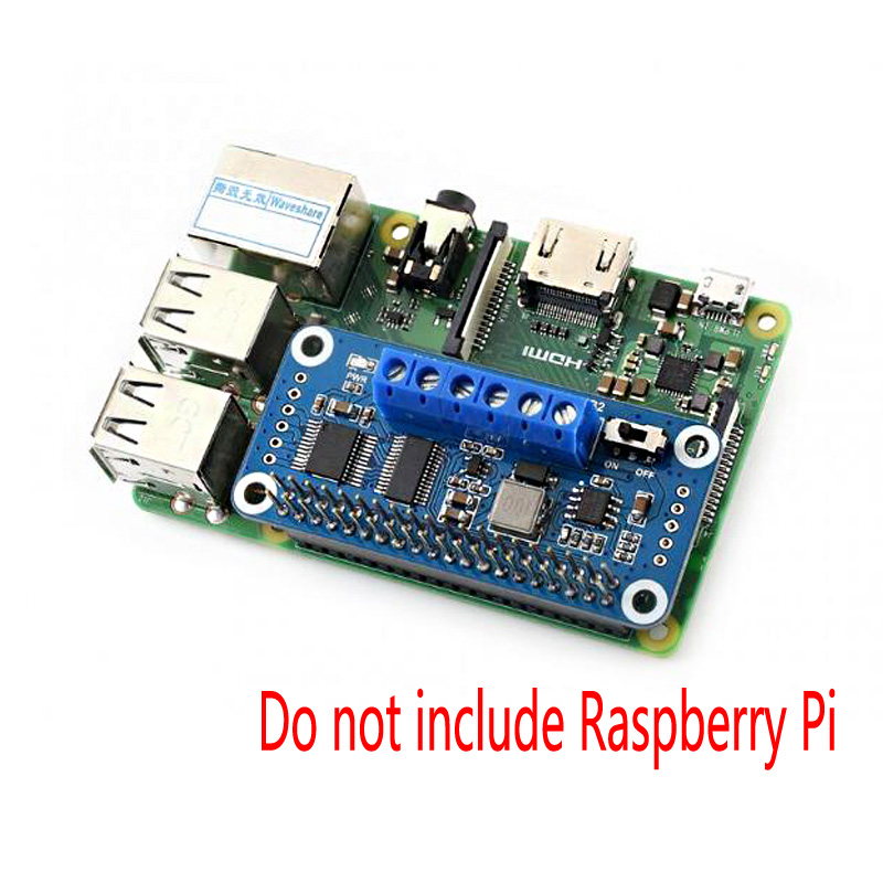 Raspberry Pi Motor Driver HAT, I2C Interface