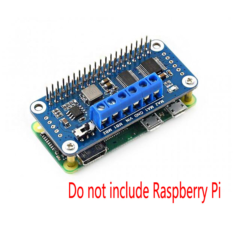 Raspberry Pi Motor Driver HAT, I2C Interface