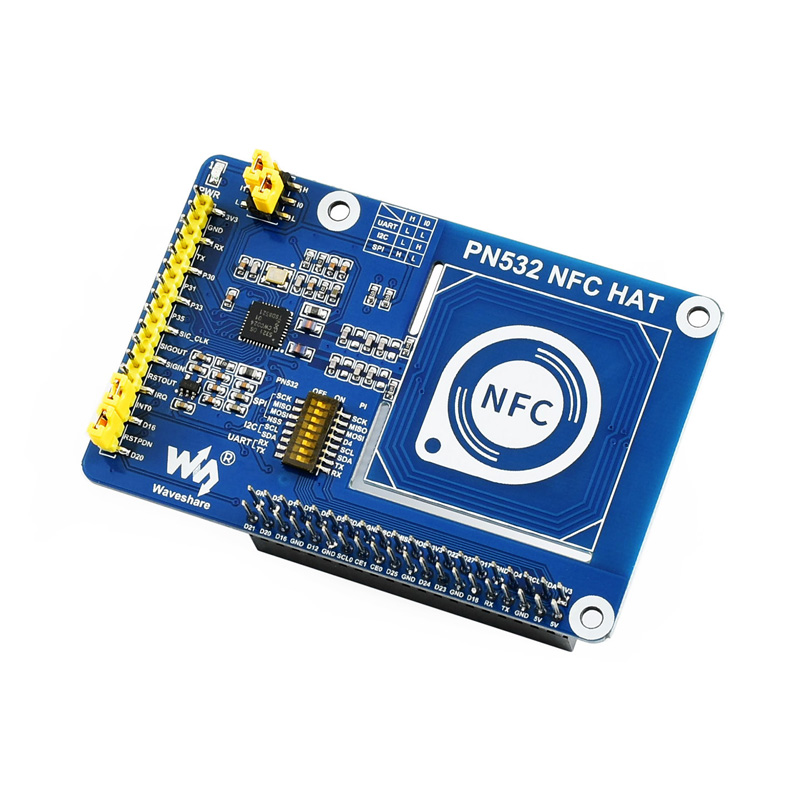 Raspberry Pi PN532 NFC HAT, I2C / SPI / UART
