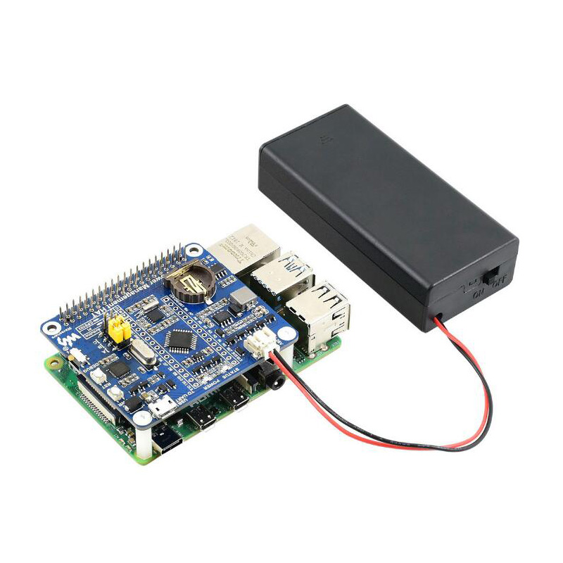 Raspberry Pi Power Management HAT, Embedded Arduino MCU and RTC