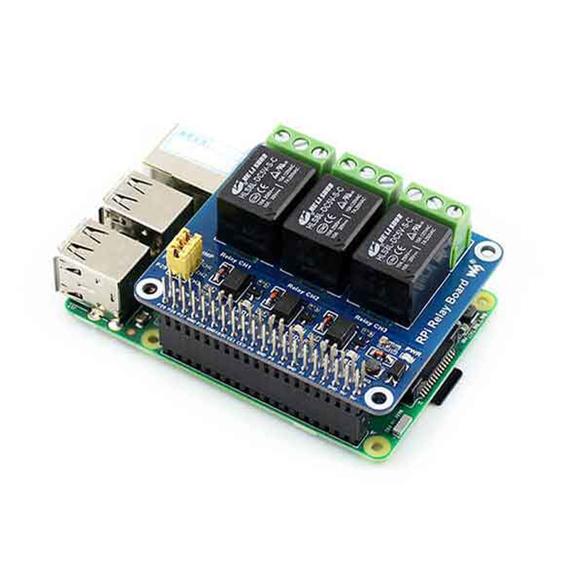 Raspberry Pi Expansion Board, Power Relay