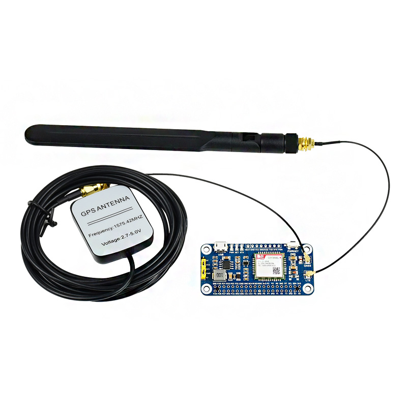 Raspberry Pi SIM7080G Cat-M/NB-IoT HAT, GNSS