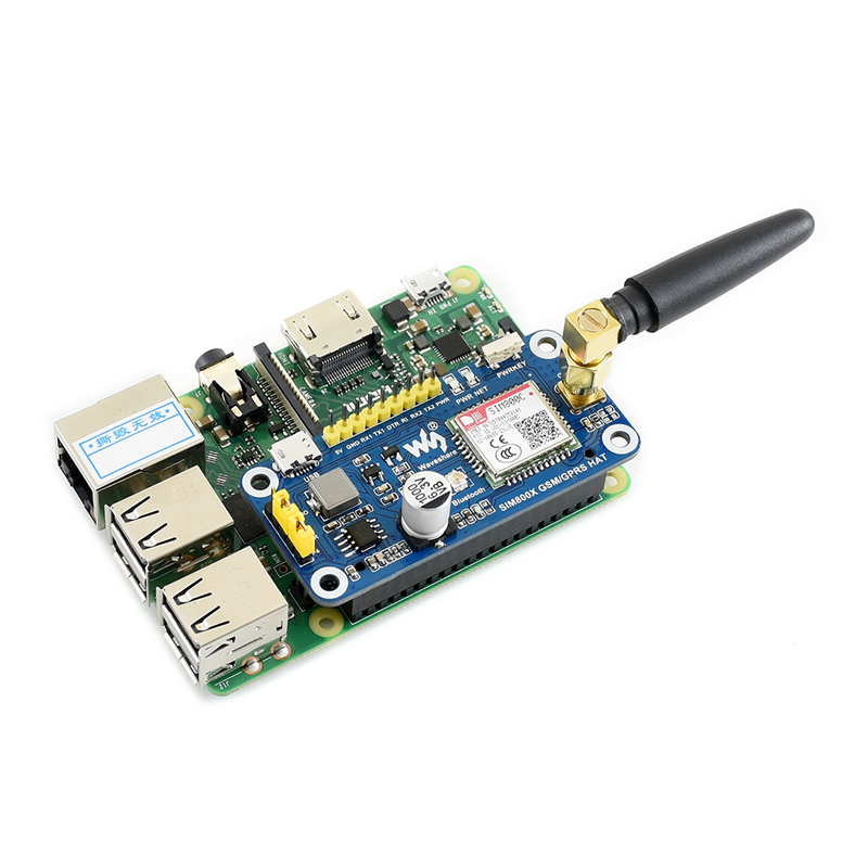 Raspberry Pi GSM/GPRS/Bluetooth HAT