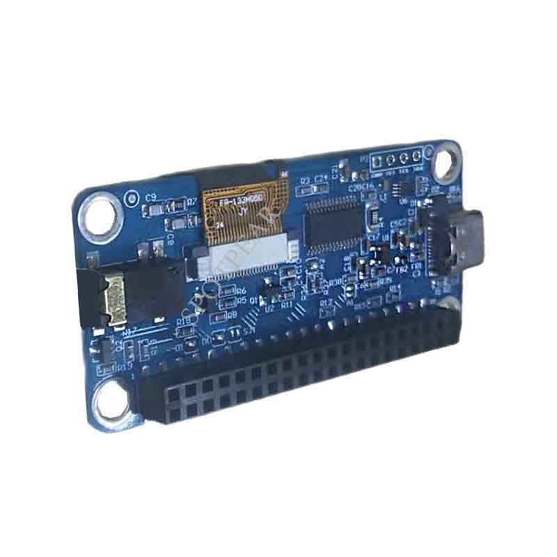 Raspberry Pi Zero LCD Audio Player I2C I2S DAC Module Carrier Board Display Button Screen