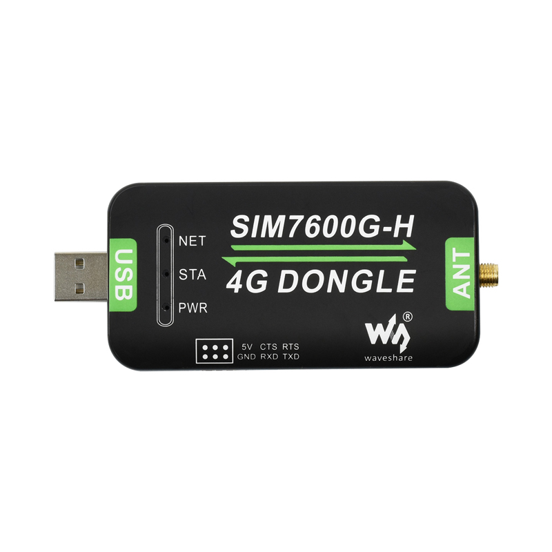 Raspberry Pi SIM7600G H 4G DONGLE, GNSS Positioning, Global Band Support