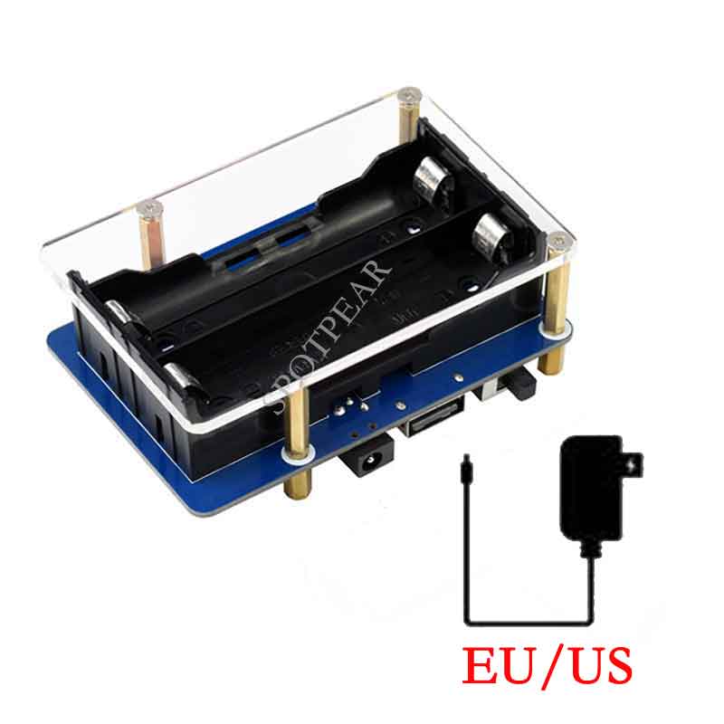 Raspberry Pi Uninterruptible Power Supply UPS HAT (B) 5V Output up to 5A Current Pogo Pins Connector