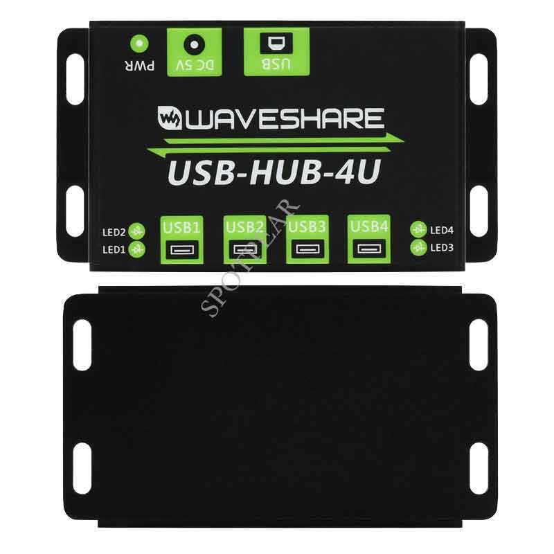 Industrial Grade USB HUB Extending 4x USB 2.0 Ports