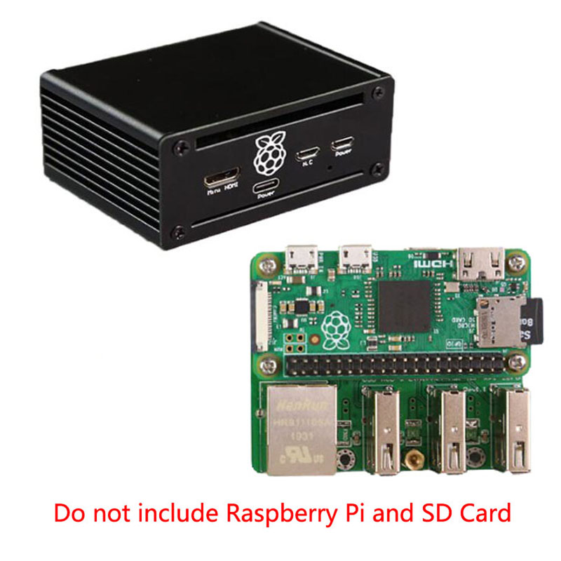 Raspberry Pi Zero W USB to RJ45 HUB Ethernet, with case