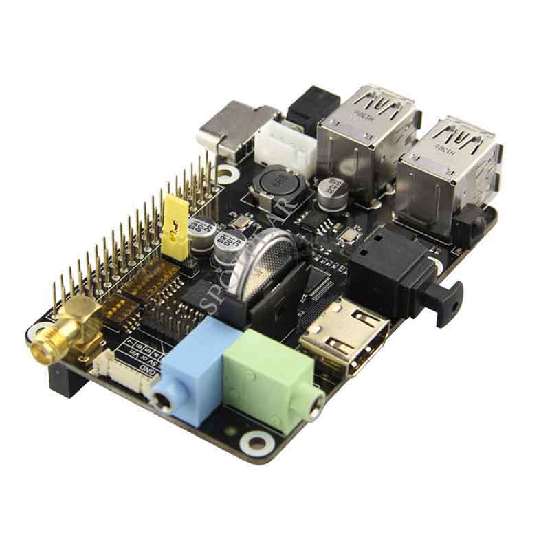  Raspberry Pi 3B X200 V1.3 Full Function Expansion Board,  Support HDMI to VGA/ RTC/ Audio/ Wireless