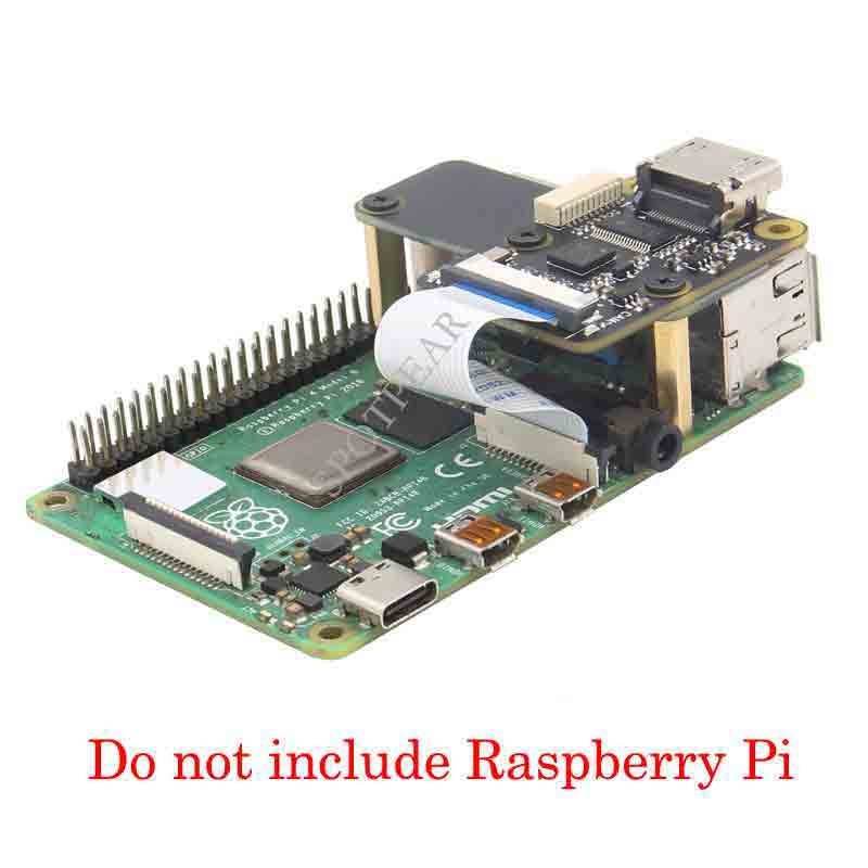 Raspberry Pi X630 module Hdmi to CSI 2 Adapter Board support audio & video input 1080p 60fps