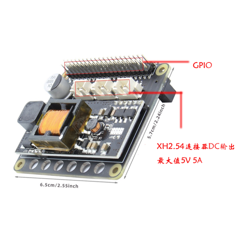 Raspberry Pi PoE board Power over Ethernet for 3 Model B+ 4 Model B