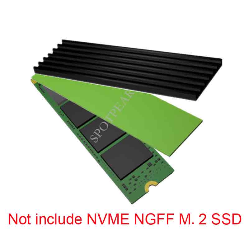 Solid State Disk Heatsink NVME NGFF M2 2280 SSD M.2 Heatsink