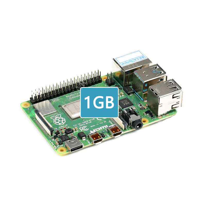 Raspberry Pi 4 Model B 1GB RAM PI4B 1GB
